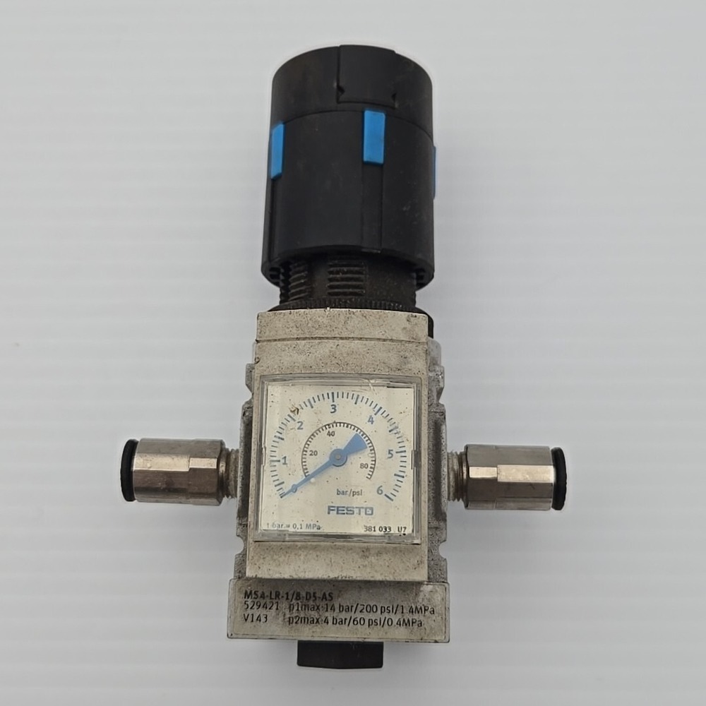 FESTO MS4-LR-1/8-D5-AS 529431 Pressure Regulator Pneumatic Air Control